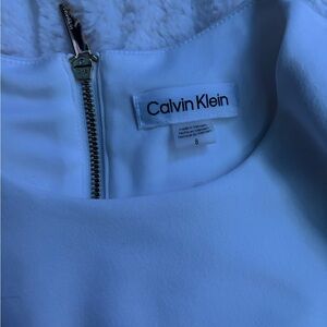 Calvin Klein White Dress